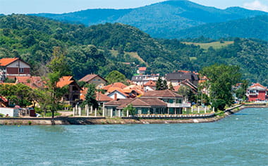 Donji Milanovac on the Danube